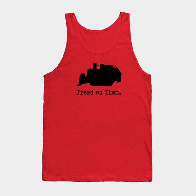 Killdozer Silhouette Tank Top by Granite State Spice Blends